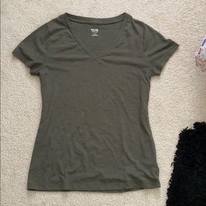 Army green tee